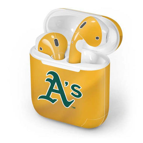 MLB Oakland Athletics Alternate Jersey Apple AirPods Skin