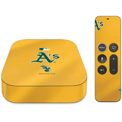 MLB Oakland Athletics Alternate Jersey Apple TV Skin