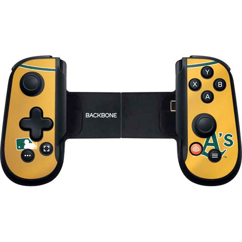 MLB Oakland Athletics Alternate Jersey Backbone One for iPhone Game Controller Skin
