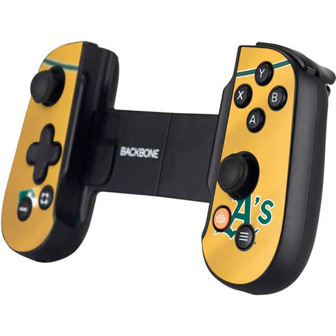 MLB Oakland Athletics Alternate Jersey Backbone One for iPhone Game Controller Skin
