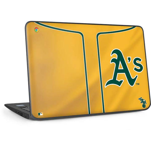 MLB Oakland Athletics Alternate Jersey HP Chromebook Skin