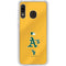 MLB Oakland Athletics Alternate Jersey Galaxy A20 Clear Case