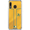 MLB Oakland Athletics Alternate Jersey Galaxy A30 Clear Case