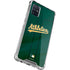 MLB Oakland Athletics Alternate Jersey Galaxy A71 5G Clear Case