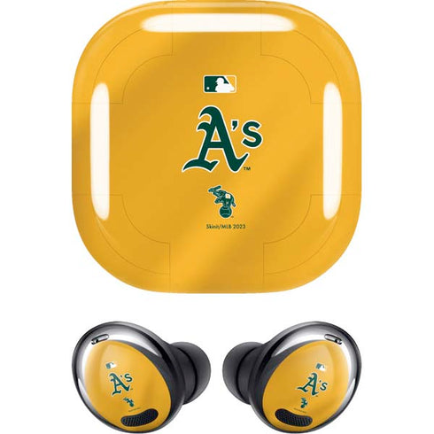 MLB Oakland Athletics Alternate Jersey Galaxy Buds Pro Skin