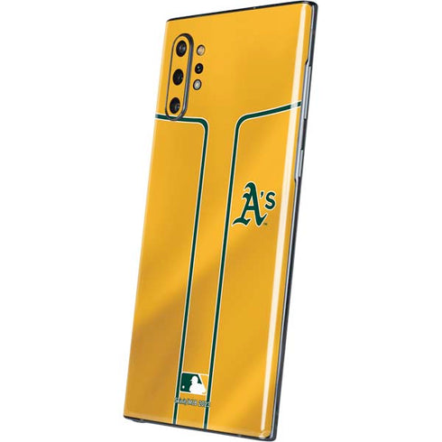 MLB Oakland Athletics Alternate Jersey Galaxy Note 10 Plus Skin