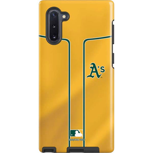 MLB Oakland Athletics Alternate Jersey Galaxy Note 10 Pro Case