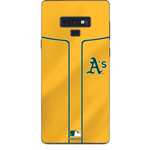 MLB Oakland Athletics Alternate Jersey Galaxy Note 9 Skin