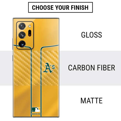MLB Oakland Athletics Alternate Jersey Galaxy Note20 Ultra 5G Skin