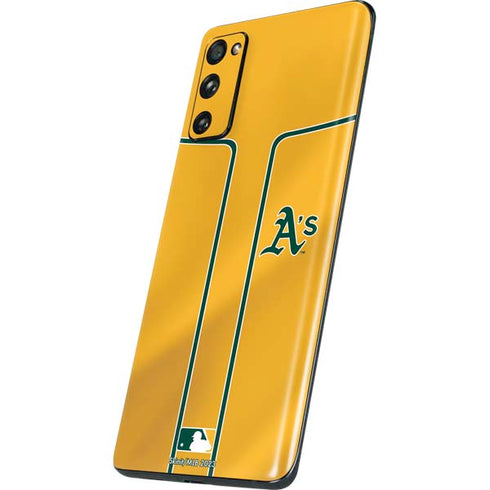 MLB Oakland Athletics Alternate Jersey Galaxy S20 Fan Edition Skin