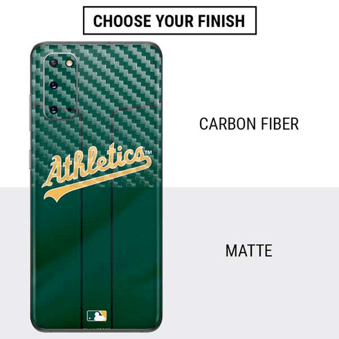 MLB Oakland Athletics Alternate Jersey Galaxy S20 Skin