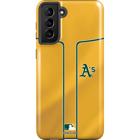 MLB Oakland Athletics Alternate Jersey Galaxy S21 FE Pro Case