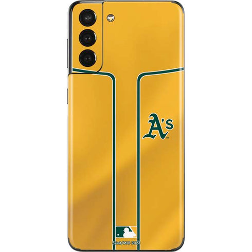 MLB Oakland Athletics Alternate Jersey Galaxy S21 Plus 5G Skin