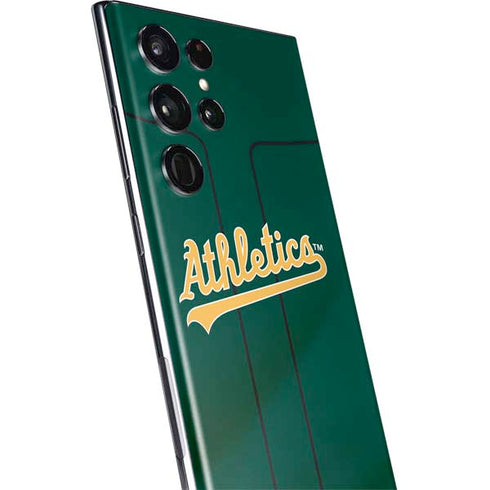 MLB Oakland Athletics Alternate Jersey Galaxy S22 Ultra Skin