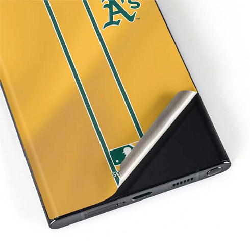 MLB Oakland Athletics Alternate Jersey Galaxy S22 Ultra Skin