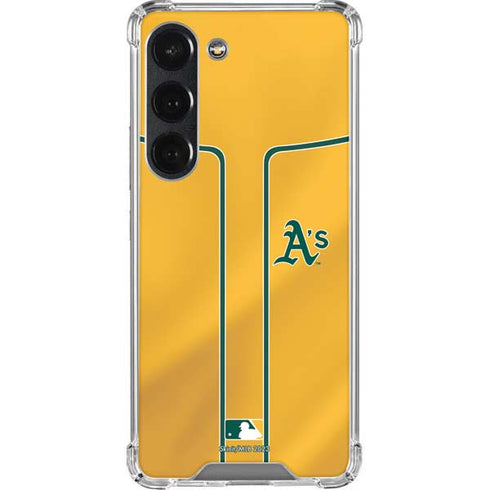 MLB Oakland Athletics Alternate Jersey Galaxy S23 Clear Case