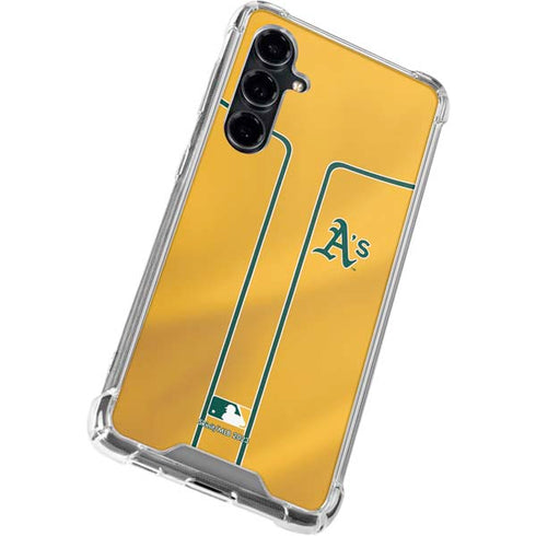 MLB Oakland Athletics Alternate Jersey Galaxy S23 FE Clear Case