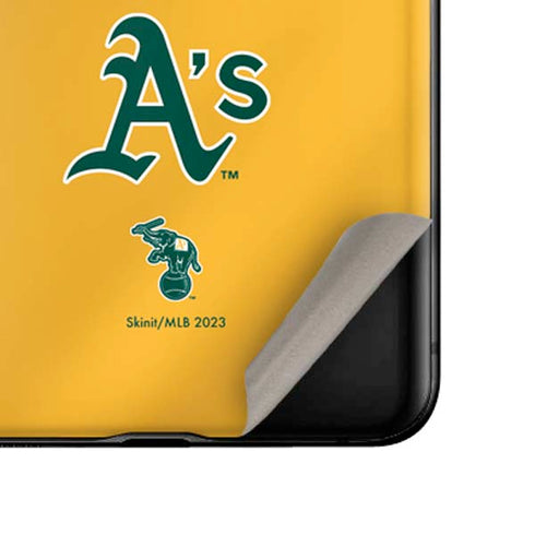 MLB Oakland Athletics Alternate Jersey Galaxy Z Flip Skin