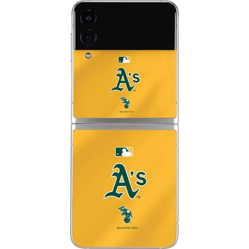 MLB Oakland Athletics Alternate Jersey Galaxy Z Flip3 5G Skin