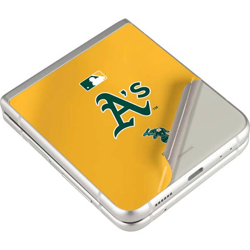 MLB Oakland Athletics Alternate Jersey Galaxy Z Flip3 5G Skin
