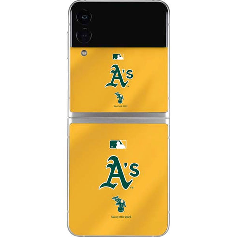 MLB Oakland Athletics Alternate Jersey Galaxy Z Flip4 5G Skin