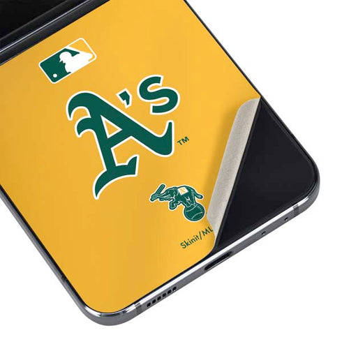 MLB Oakland Athletics Alternate Jersey Galaxy Z Flip5 5G Skin