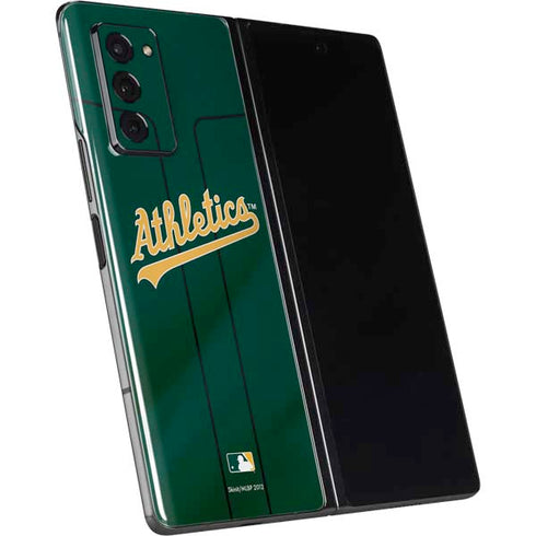 MLB Oakland Athletics Alternate Jersey Galaxy Z Fold2 5G Skin