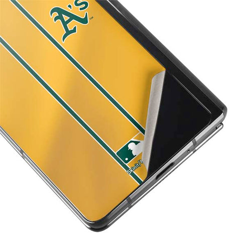 MLB Oakland Athletics Alternate Jersey Galaxy Z Fold2 5G Skin