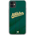 MLB Oakland Athletics Alternate Jersey iPhone 11 Clear Case