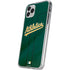 MLB Oakland Athletics Alternate Jersey iPhone 11 Pro Clear Case