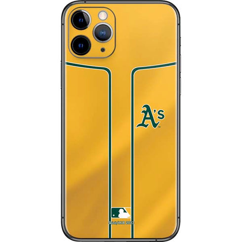 MLB Oakland Athletics Alternate Jersey iPhone 11 Pro Skin