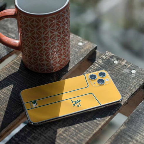 MLB Oakland Athletics Alternate Jersey iPhone 11 Pro Skin