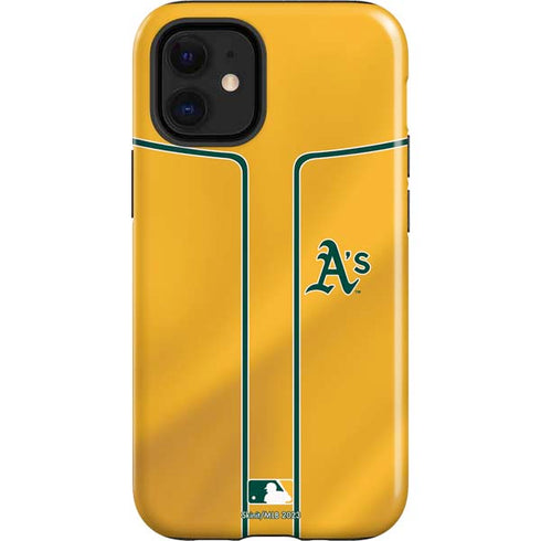 MLB Oakland Athletics Alternate Jersey iPhone 12 Mini Impact Case