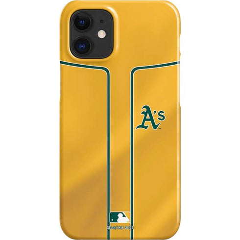MLB Oakland Athletics Alternate Jersey iPhone 12 Mini Lite Case