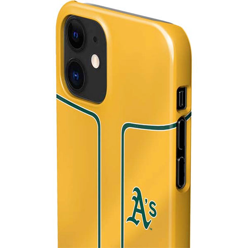 MLB Oakland Athletics Alternate Jersey iPhone 12 Mini Lite Case