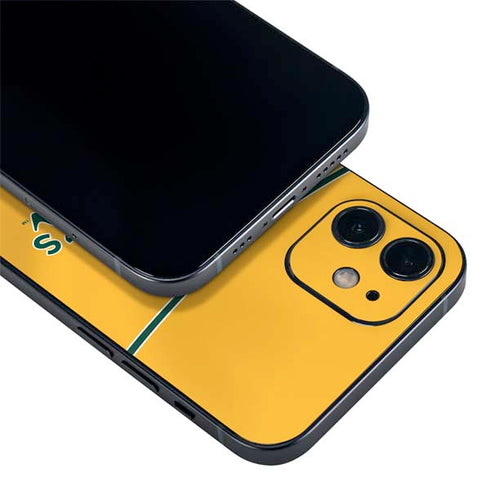 MLB Oakland Athletics Alternate Jersey iPhone 12 Mini Skin