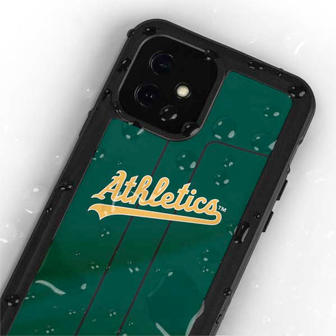 MLB Oakland Athletics Alternate Jersey iPhone 12 Mini Waterproof Case
