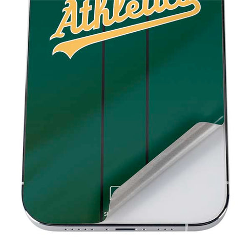 MLB Oakland Athletics Alternate Jersey iPhone 12 Pro Skin