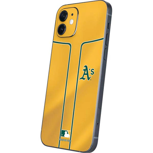 MLB Oakland Athletics Alternate Jersey iPhone 12 Skin