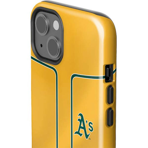 MLB Oakland Athletics Alternate Jersey iPhone 15 Plus Impact Case