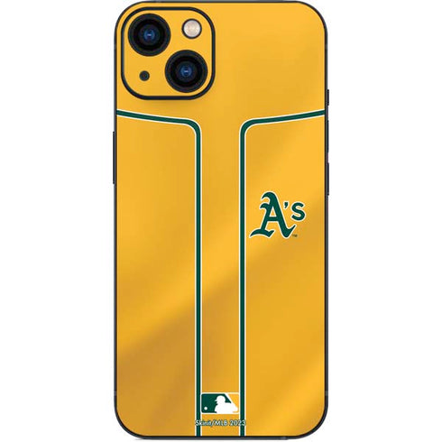 MLB Oakland Athletics Alternate Jersey iPhone 14 Plus Skin