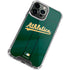 MLB Oakland Athletics Alternate Jersey iPhone 15 Pro Clear Case