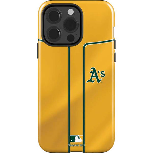 MLB Oakland Athletics Alternate Jersey iPhone 15 Pro Impact Case