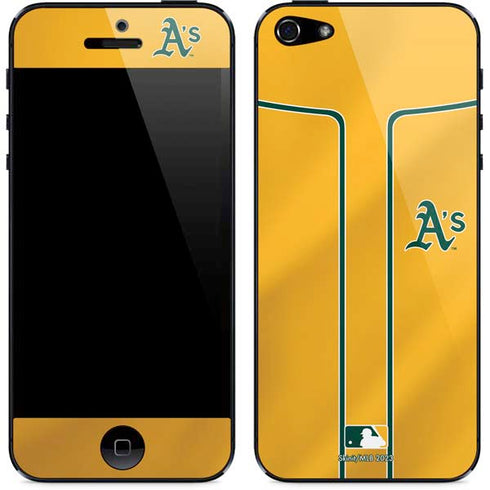 MLB Oakland Athletics Alternate Jersey iPhone 5/5s/5SE Skin