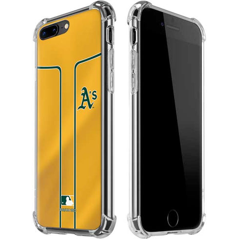 MLB Oakland Athletics Alternate Jersey iPhone 7/8 Plus Clear Case