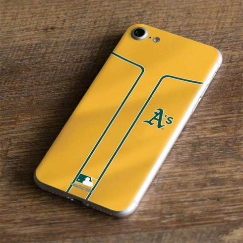 MLB Oakland Athletics Alternate Jersey iPhone 8 Skin