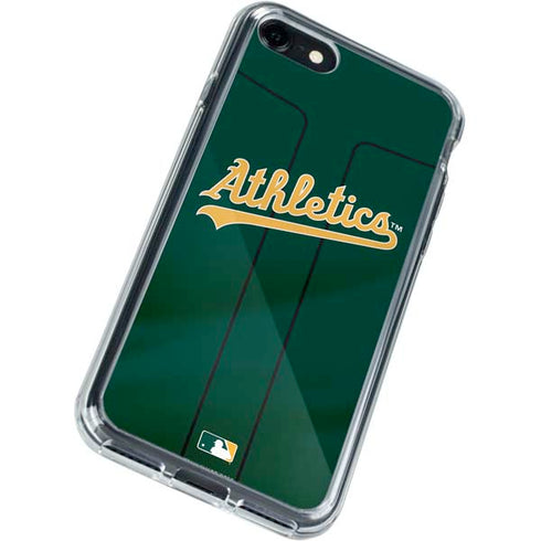 MLB Oakland Athletics Alternate Jersey iPhone SE (2nd & 3rd Gen) Clear Case