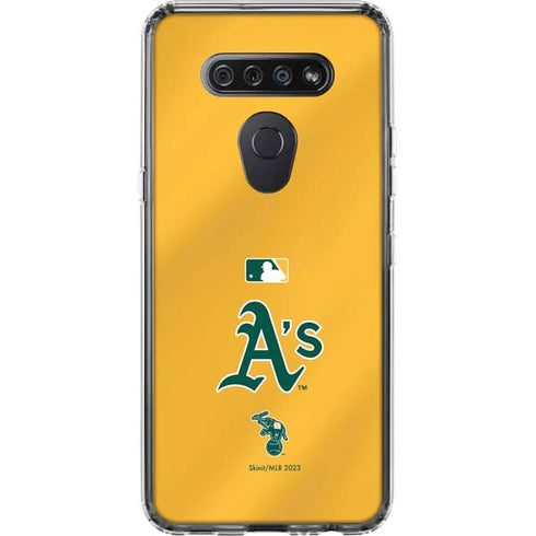 MLB Oakland Athletics Alternate Jersey LG K51/Q51 Clear Case
