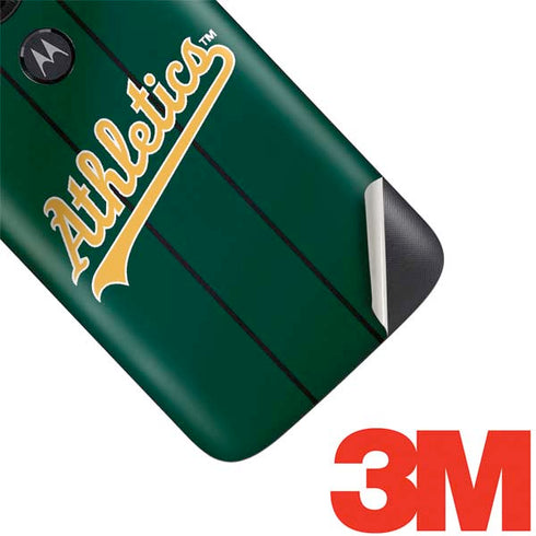 MLB Oakland Athletics Alternate Jersey Moto E5 Play Skin