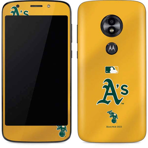 MLB Oakland Athletics Alternate Jersey Moto E5 Play Skin